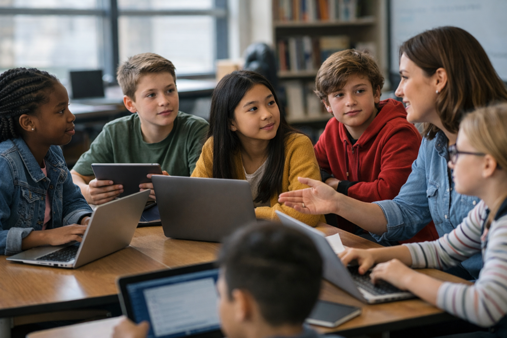 Digital Literacy and Citizenship: Preparing Students for a Tech-Driven World